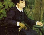 皮埃尔 奥古斯特 雷诺阿 : Woman in a Garden